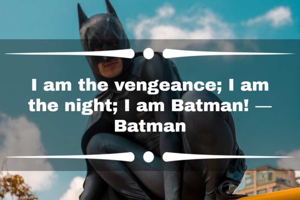 Superhero quotes and sayings