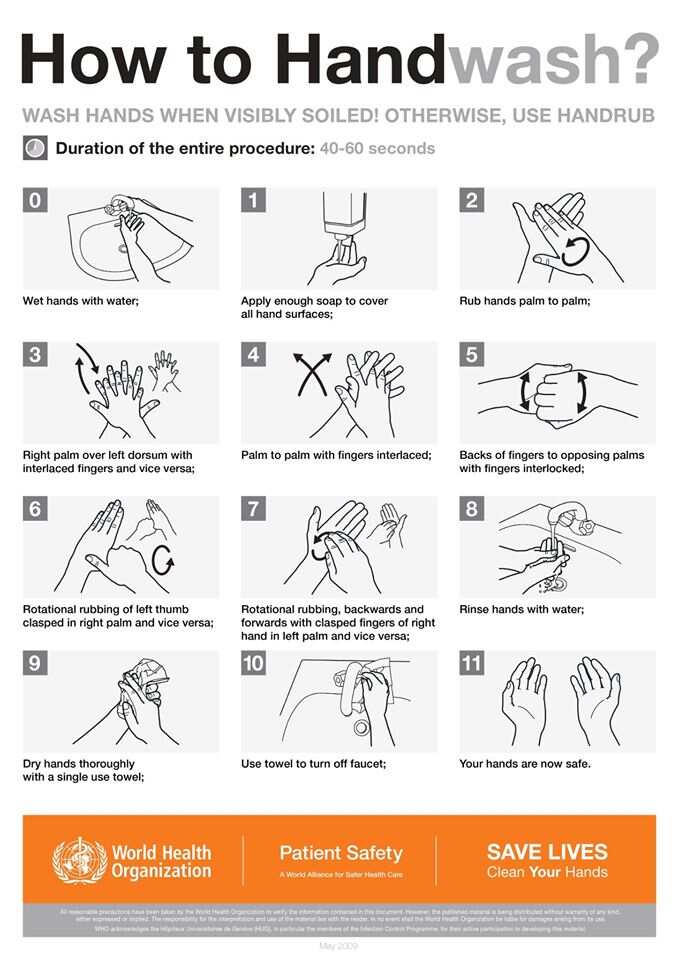 As Nigeria prepares to relax lockdown, WHO lists 5 important times to wash your hands