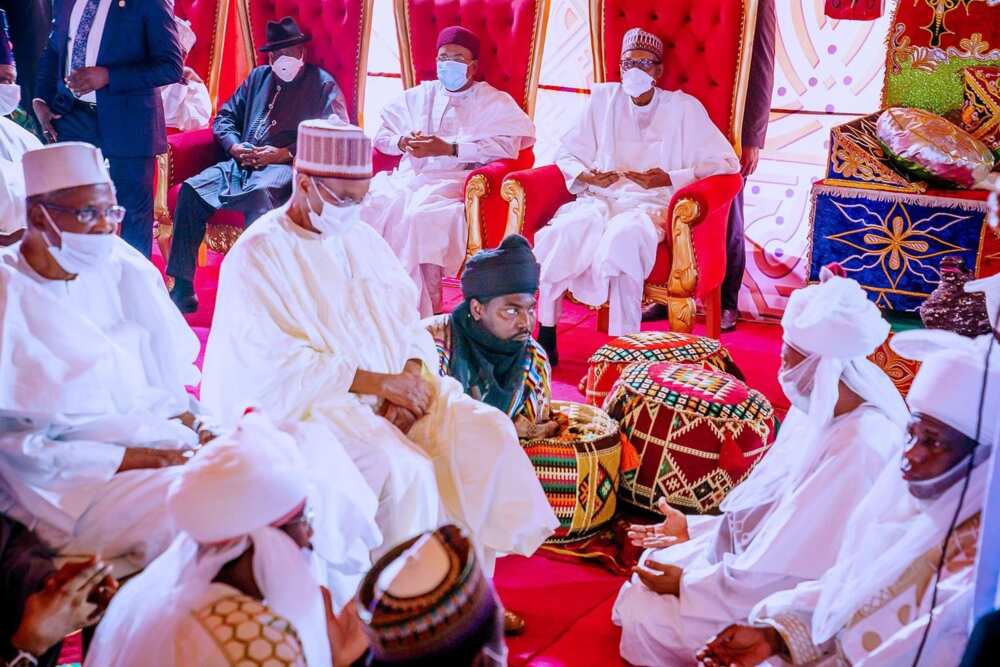 Hotunan daurin auren Talban Daura, Yusuf Buhari, da Gimbiya Zahra Bayero Hotunan daurin auren Talban Daura, Yusuf Buhari, da Gimbiya Zahra Bayero