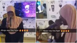 "When you love Allah & Naira Marley at the same time": Funny reactions trail video of hijab-wearing hype lady