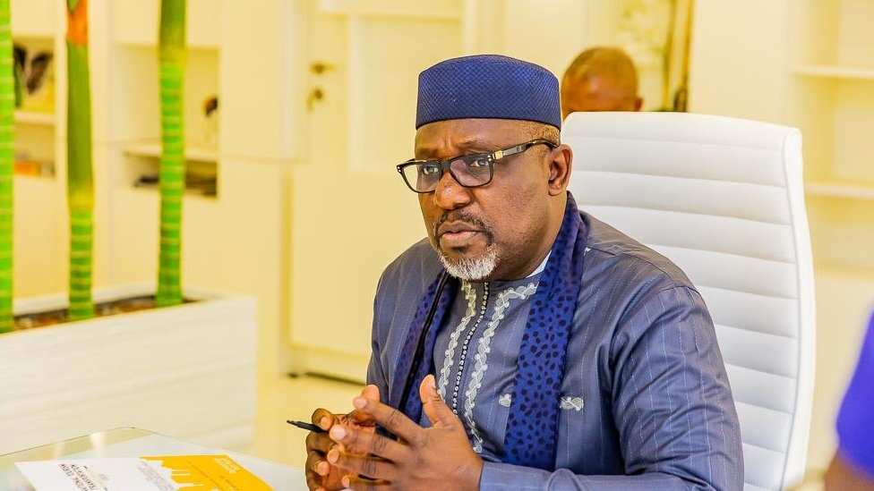 Buhari is overwhelmed: Okorocha discloses causes of insecurity, gives solutions as FG faces pressure
