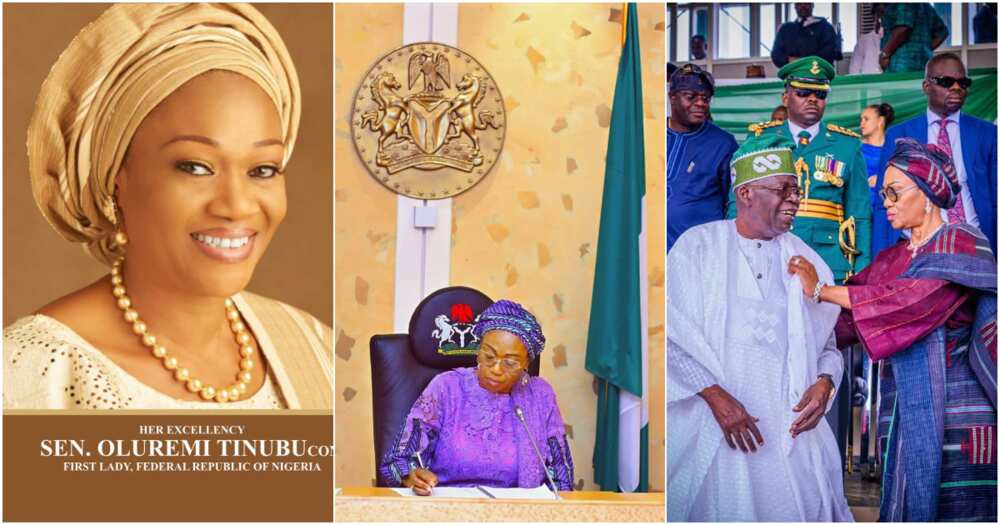 Sen. Oluremi Tinubu, Bola Tinubu, First Lady, Senate Sen. Oluremi Tinubu, Bola Tinubu, First Lady, Senate