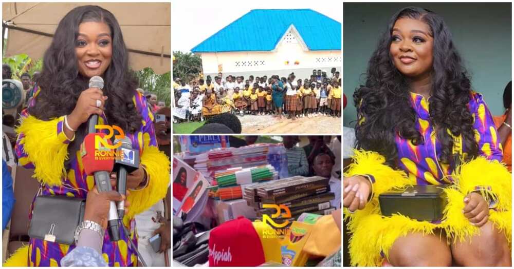 Jackie Appiah's 39th birthday at Ejisu Abankro