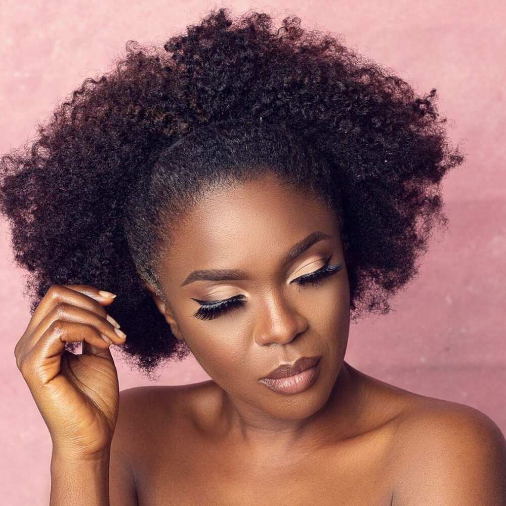 Omoni Oboli natural hair Omoni Oboli natural hair