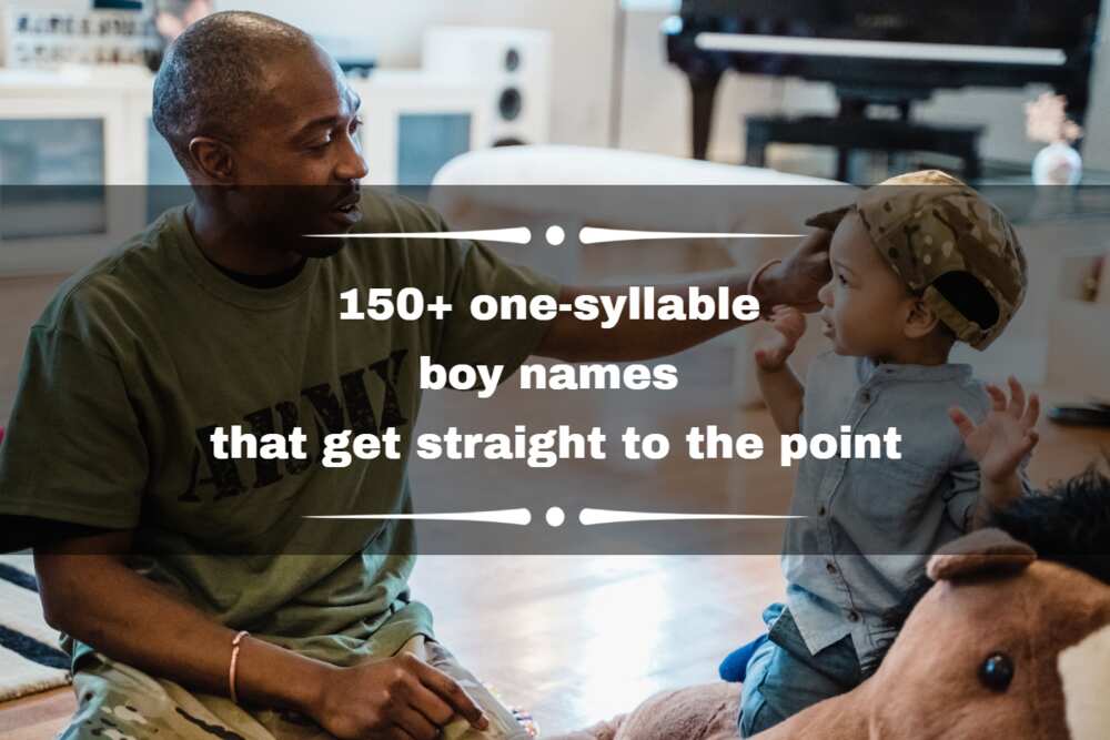 Trendy one syllable boy names