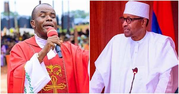 Neman kwangila: Abin da ya kai ni wajen Buhari tare da mutum 3 – Mbaka ya yi magana