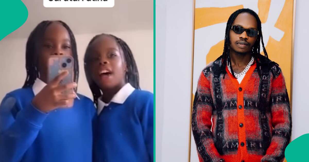 Watch this viral video of Naira Marley's daughters reading the Holy Quran that's sparked reactions online
