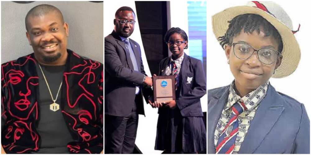 Don Jazzy Celebrates 15-Year-Old Mathematics Champion, Invites Her to Spend a Day with Mavin Crew