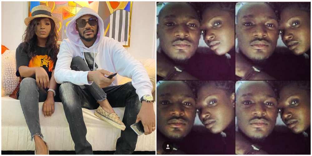Annie Idibia digs up romantic photo from 16 years ago with 2baba