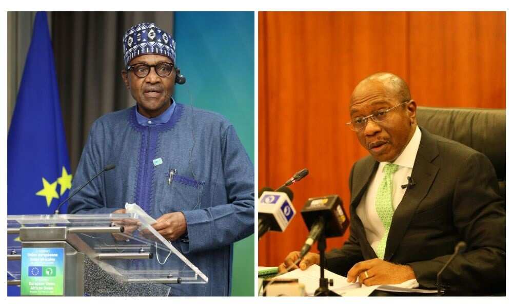 Buhari states why Emefiele should remain, fuel subsidy too