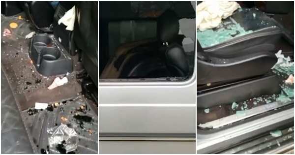 Actress Angela Okorie reportedly hospitalised, car riddled with bullets after running into armed men