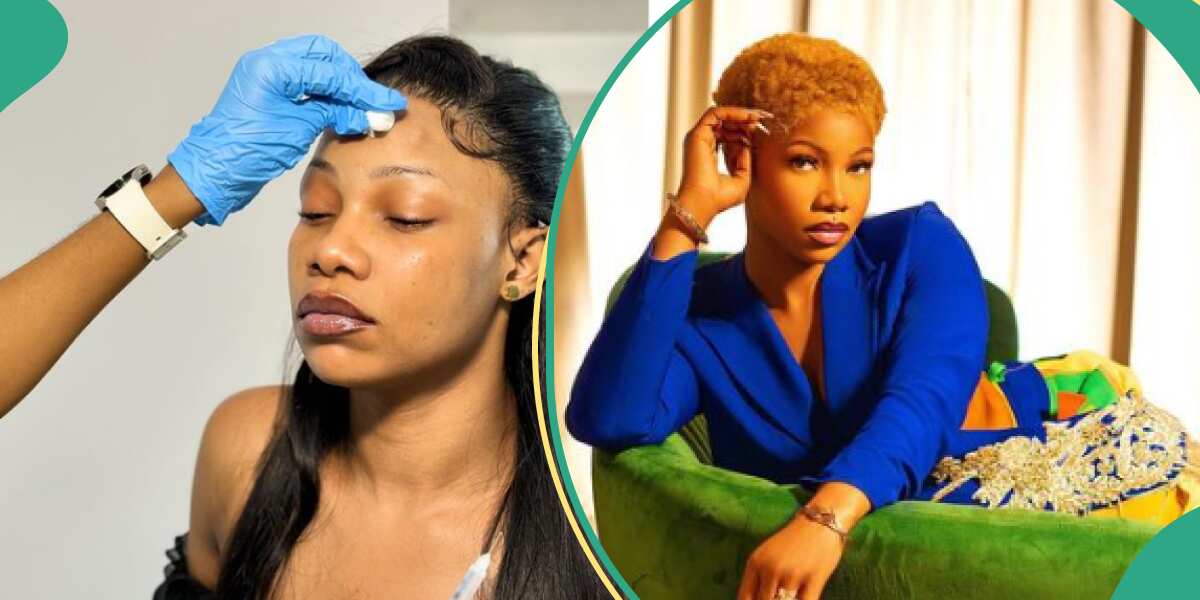 See the cosmetic surgery BBNaija Tacha recently did to enhance her facial looks (pictures)