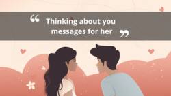 150+ best thinking about you messages for her to melt her heart