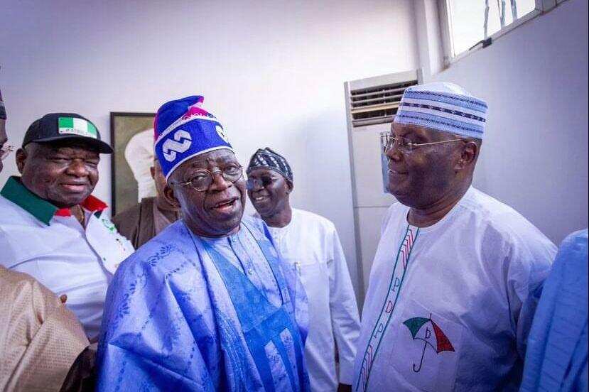 Bola Tinubu da Atiku.