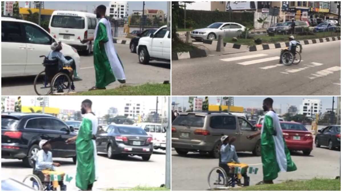 Independence Day: Watch emotional video of young man on wheelchair who said Nigeria has bad leaders