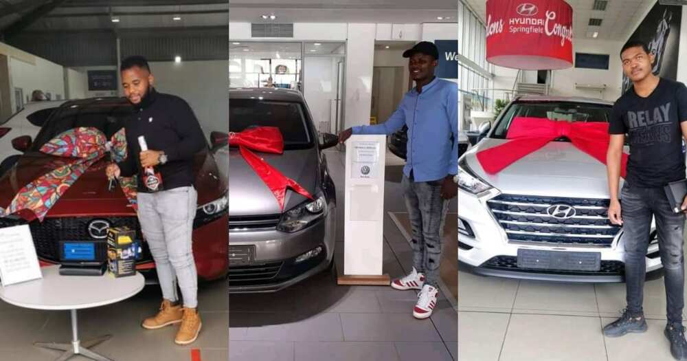 Friendship Goals: 3 Friends Flex Hard by Buying Cars at the Same Time, Many React