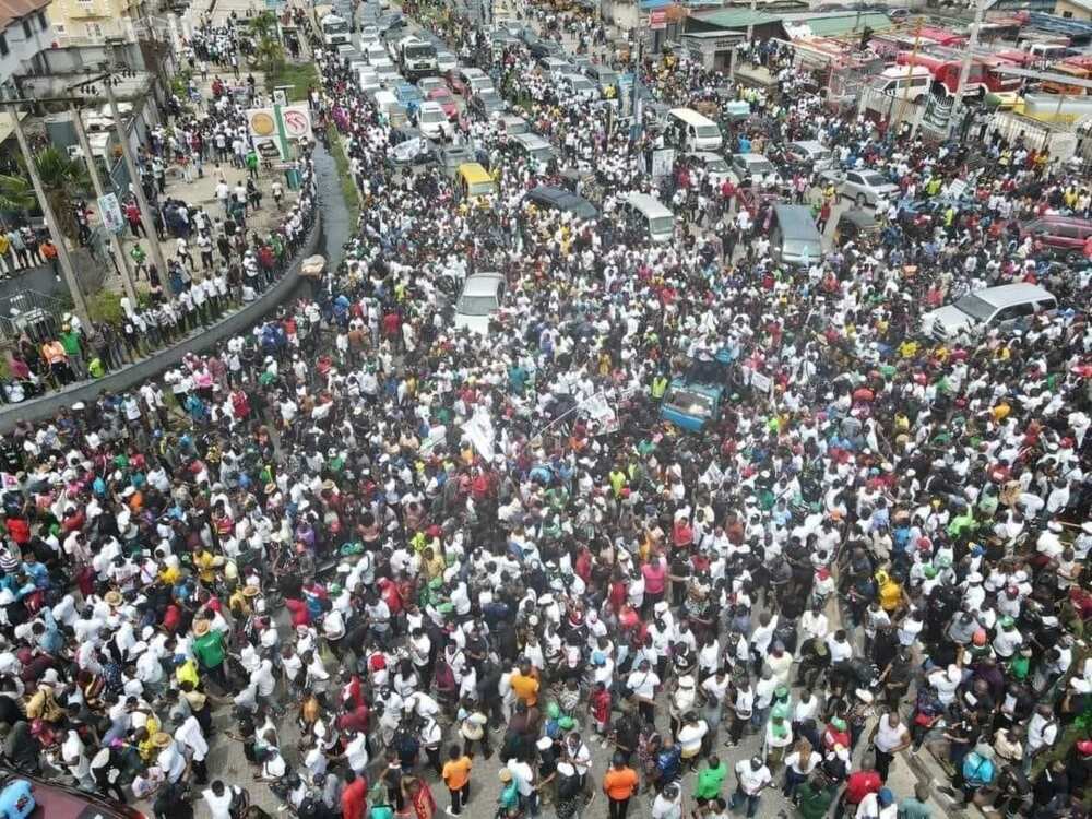 Peter Obi rally in Lagos, obidient movement