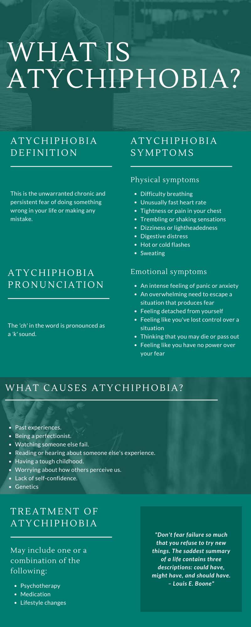 What is atychiphobia Definition, pronunciation, common symptoms Legit.ng