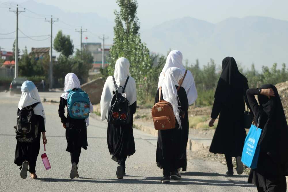 Schools for teenage girls have been shuttered across most of Afghanistan