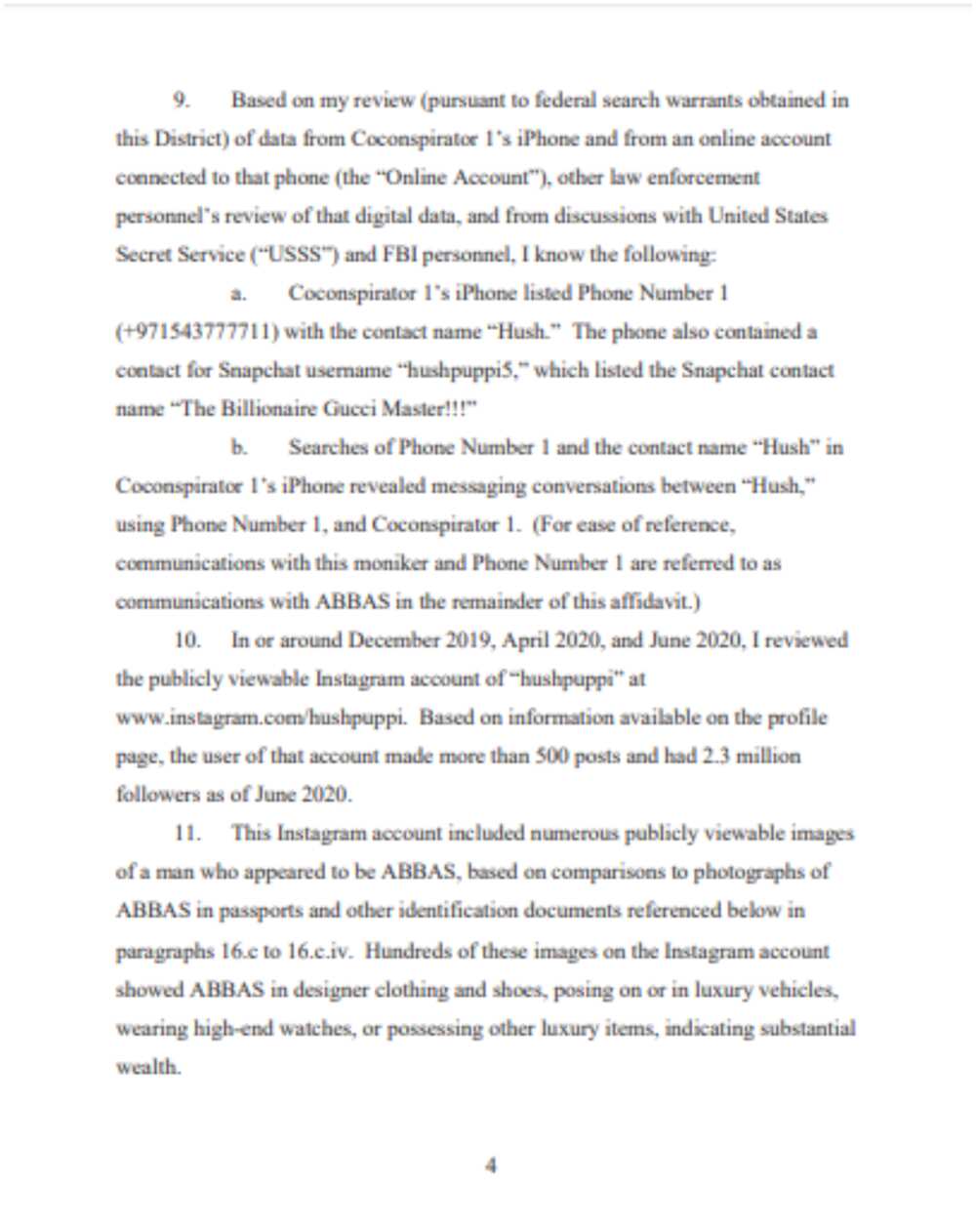 Read full charge sheet of Hushpuppi’s crimes as he goes to court in the US