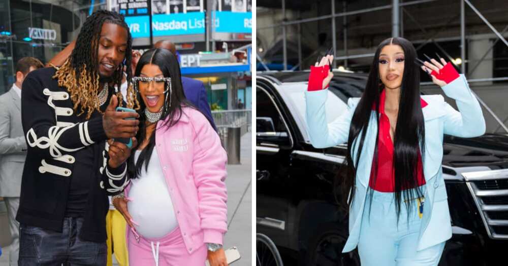 Cardi B, Offset, Kulture, Son, Baby, Photo, Glimpse, Sneak Peek, Photo, Eyeball, Twitter, Reveal