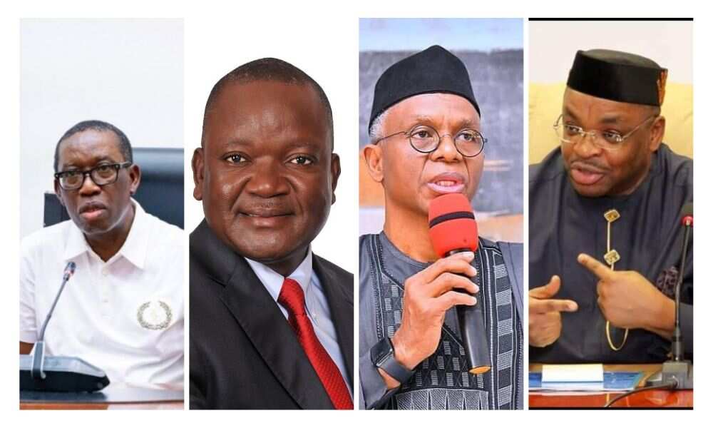 Okowa, Wike, El-Rufai, Udom Emmanuel