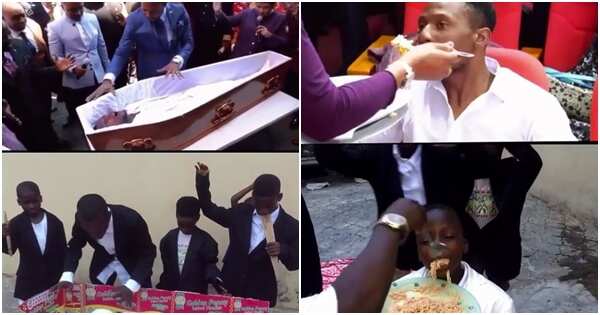 Ikorodu Bois mimic pastor Lukau resurrection miracle