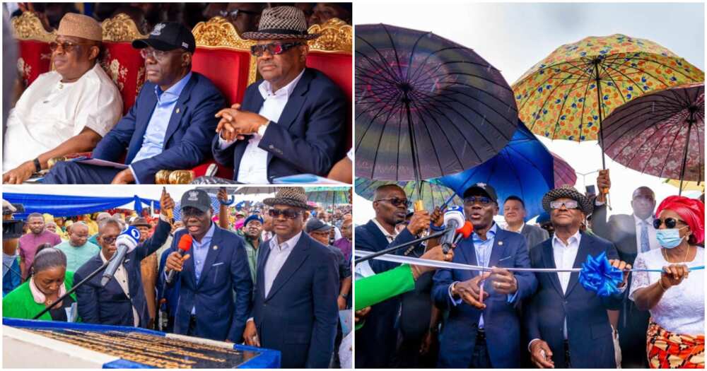 Nyesom Wike, Lagos state governor, Babajide Sanwo-Olu