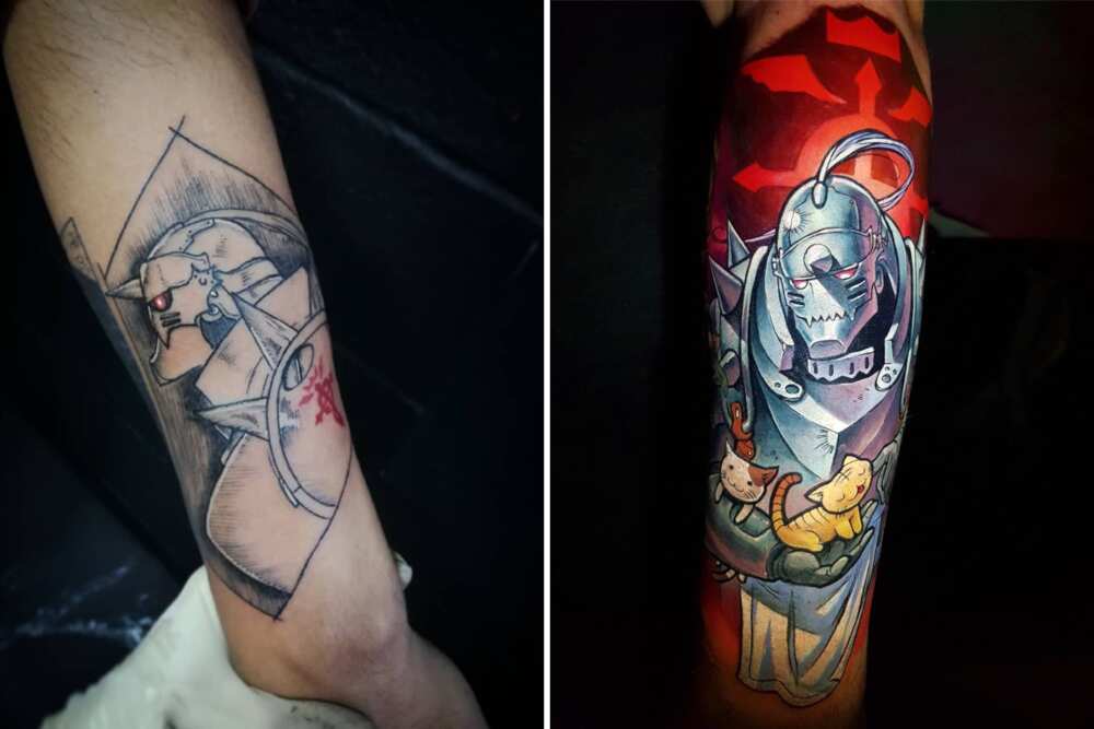 Cool anime tattoos