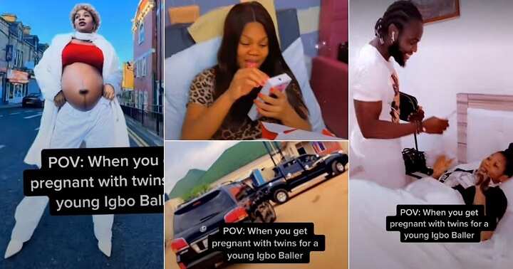 Lady pregnant for Igbo billionaire