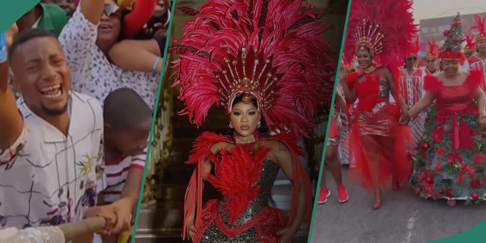 Destiny Etiko attends Calabar Carnival