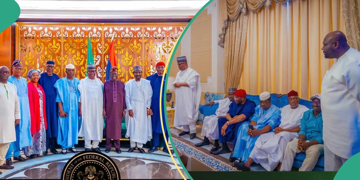 Federal lawmakers visit President Tinubu in Lagos on Sallah celebration, photos emerge