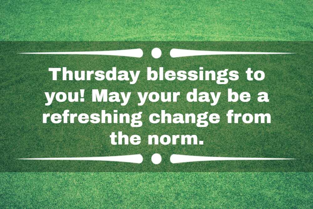 positive Thursday blessings