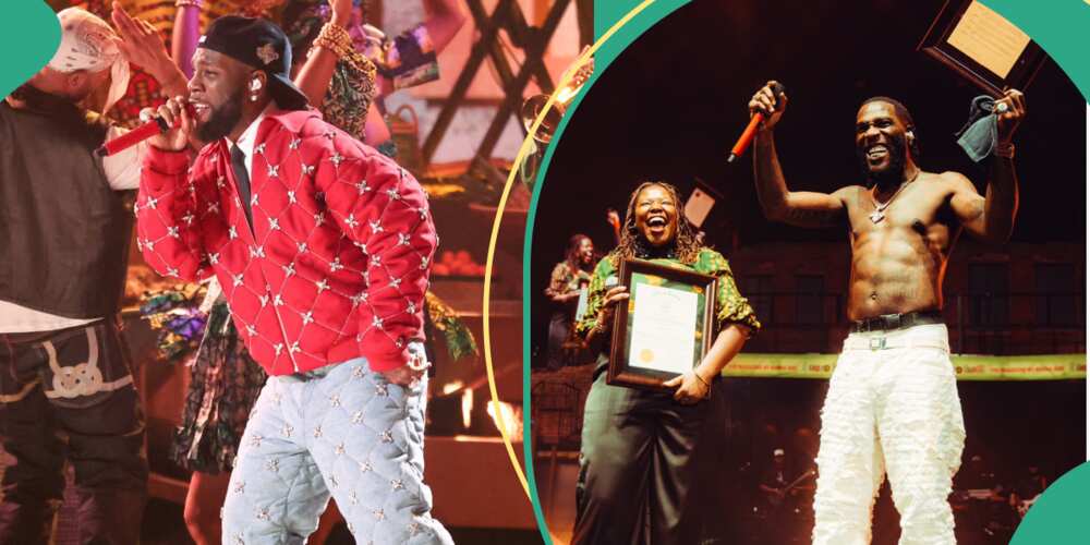Photos of Burna Boy getting honoured by the City of Boston