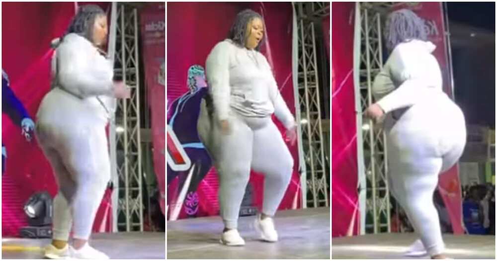 Ghanaian plus-size performer Mimi Ghanaian plus-size performer Mimi