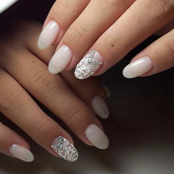 Wedding nails design