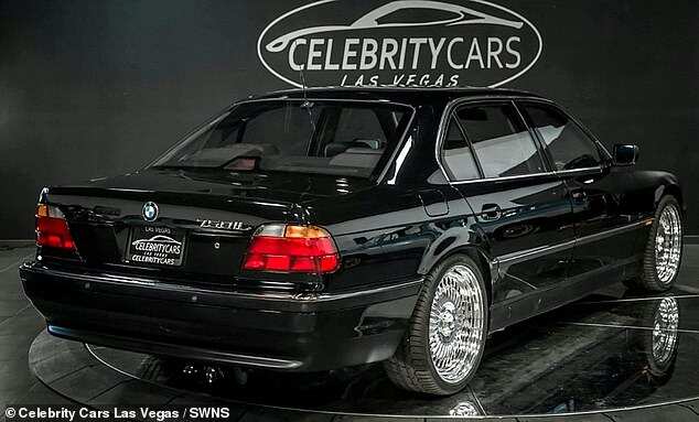 BMW Sedan carrying Tupac when he was shot dead in 1996 is put up for auction for $1.75million in Las Vegas