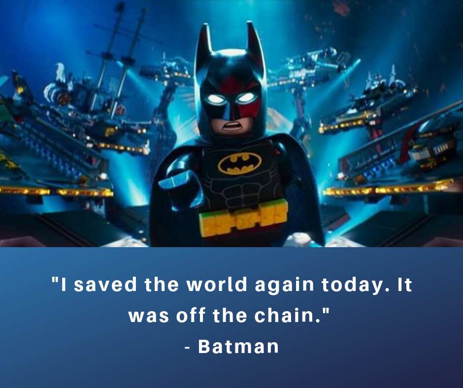 Batman Lego Movie Quotes