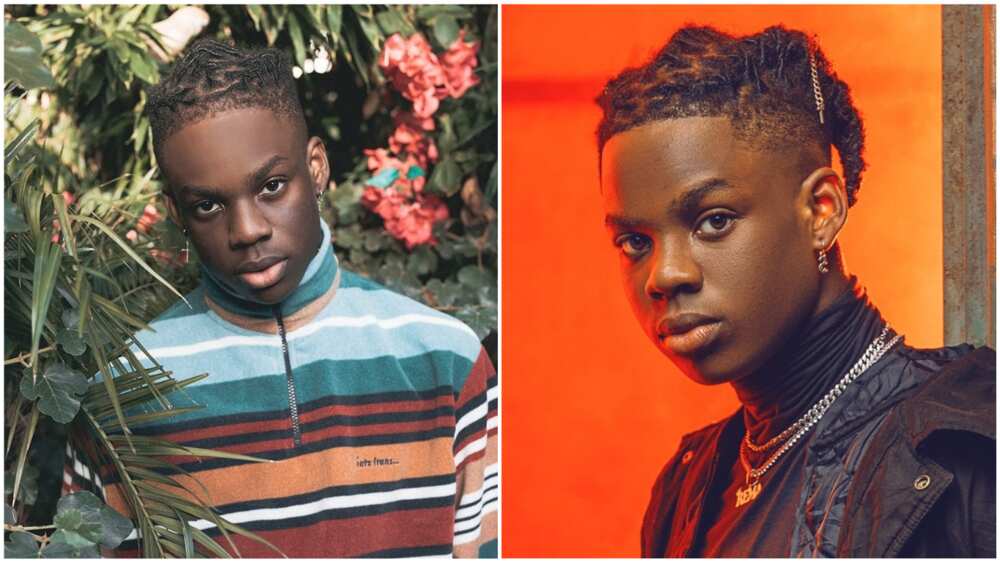 Singer Rema celebrates as Apple Music puts his face on billboard in Los Angeles (video)