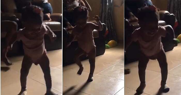 Little girl dances to Igbo song Igbo gitl