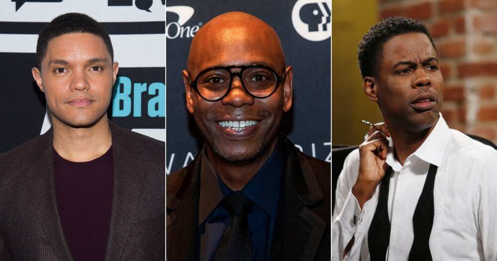 Trevor Noah shows love and praises fellow comedians Chris Rock and Dave Chapelle Trevor Noah shows love and praises fellow comedians Chris Rock and Dave Chapelle