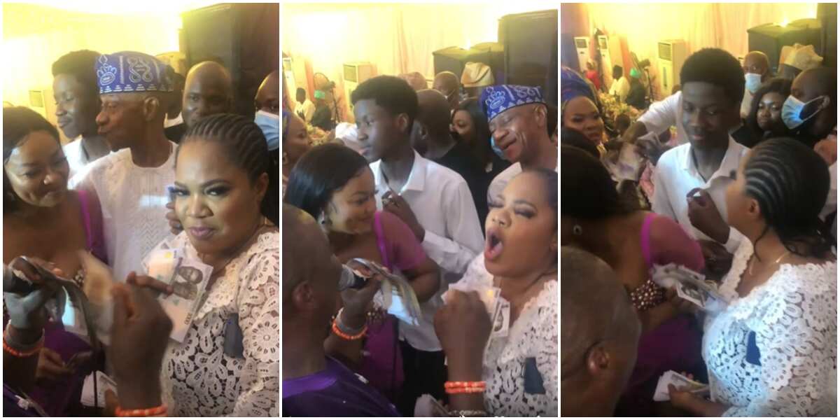 Toyin Abraham shares moment she wanted to 'scatter' dance floor at party but godmother cautioned her