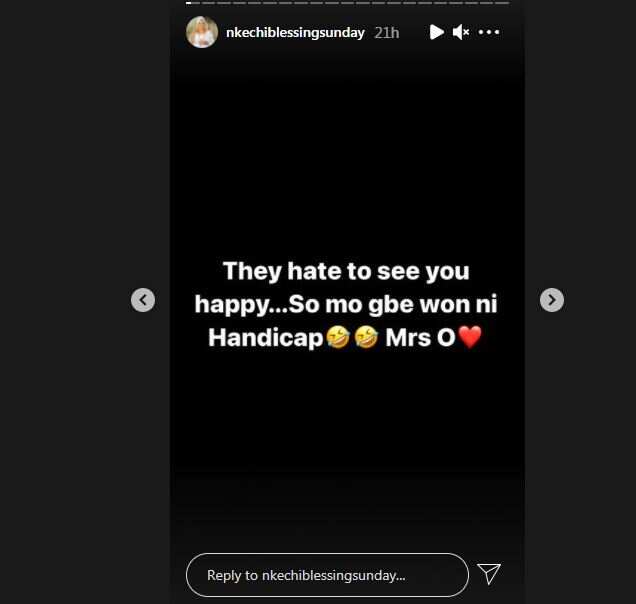 Why Are You Trying Hard to Make Me Cry? Nkechi Blessing Slams Colleagues Trying to Break Her Relationship
