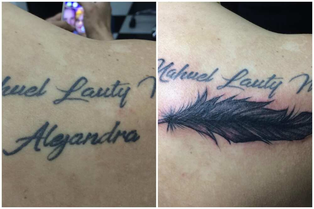 Cover-up tattoo ideas for female