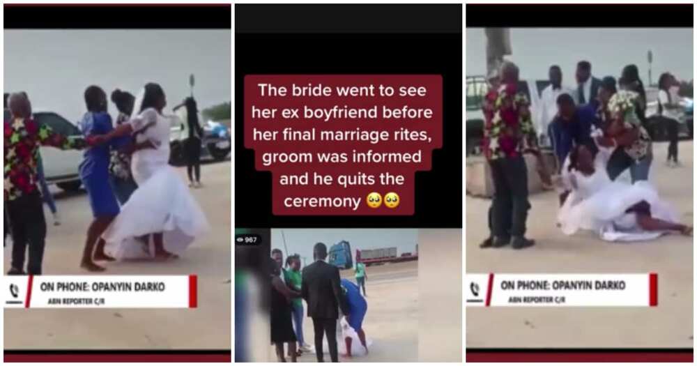 Photos from video of Kasoa wedding that was called off