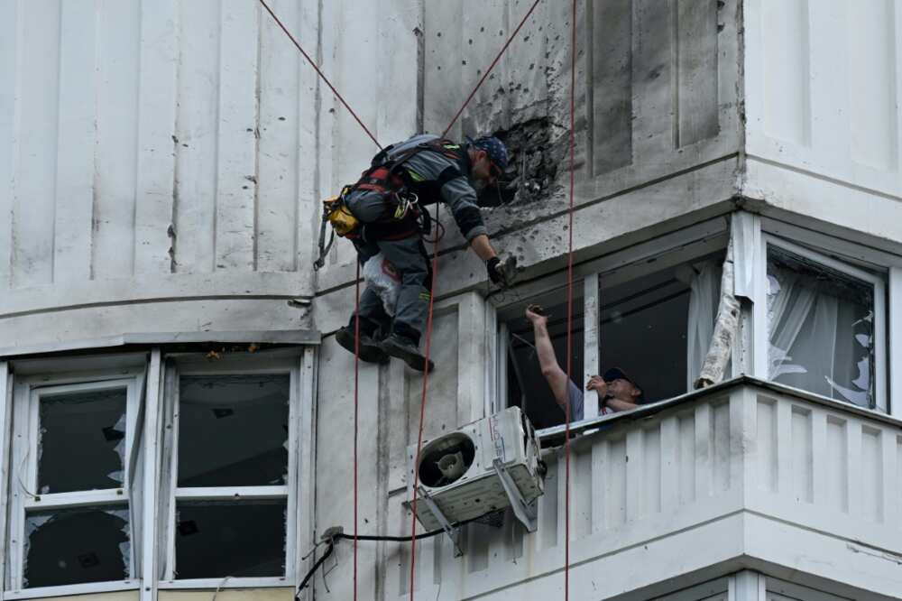 The Russian government accused Ukraine on Tuesday of attacking Moscow with drones The Russian government accused Ukraine on Tuesday of attacking Moscow with drones