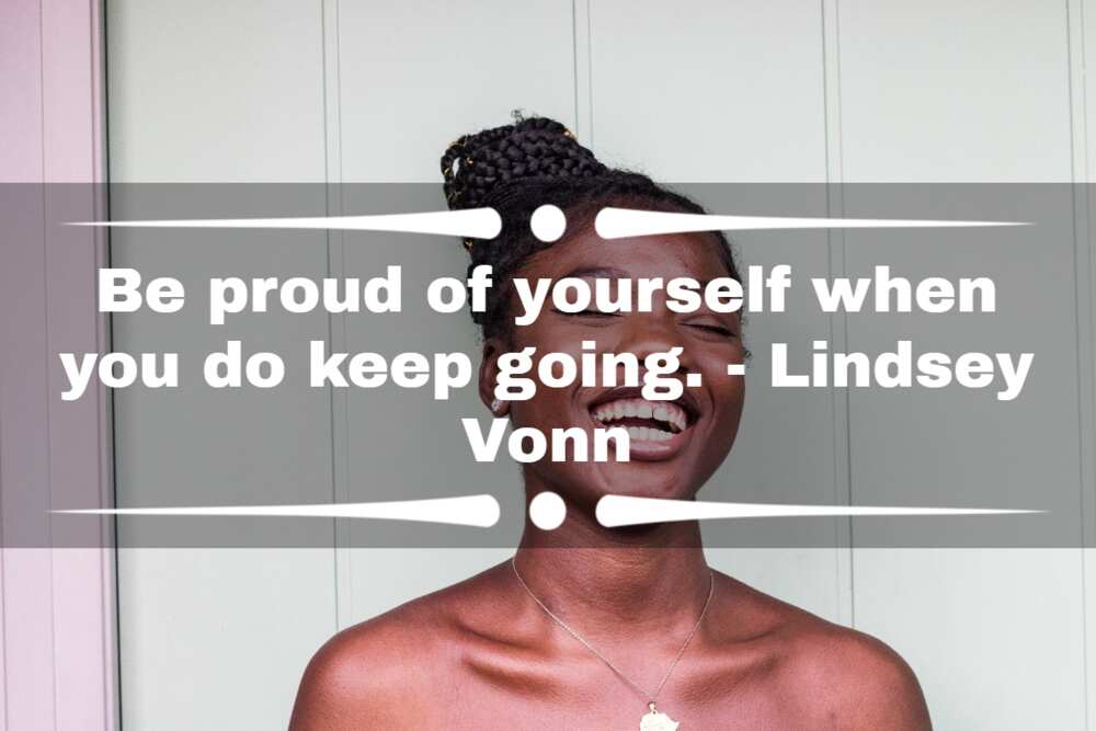 Motivational proud quotes