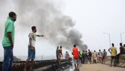 Huge loss: 17 persons burnt to death in Ogun as tanker catches fire