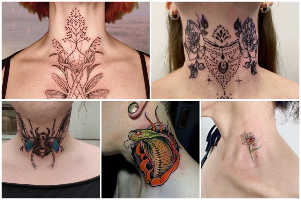 Throat tattoos