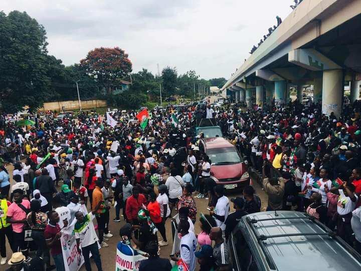 Dino Melaye accuses Labour party of hiring crowds